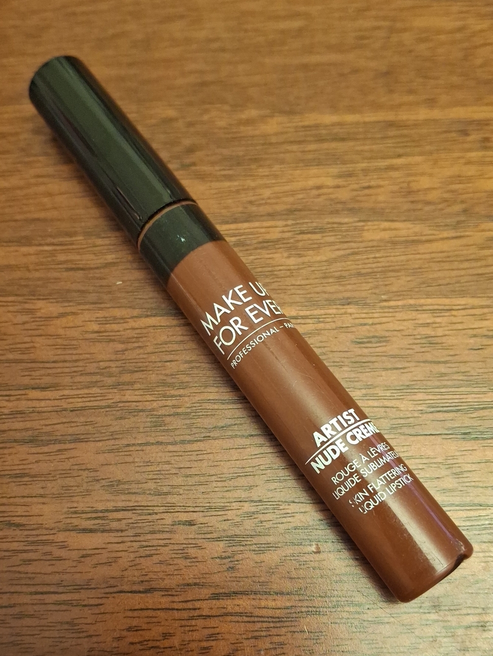 Make Up For Ever Artist Nude Creme Liquid Lipstick - 12 Babe - .25 oz/7.5ml New